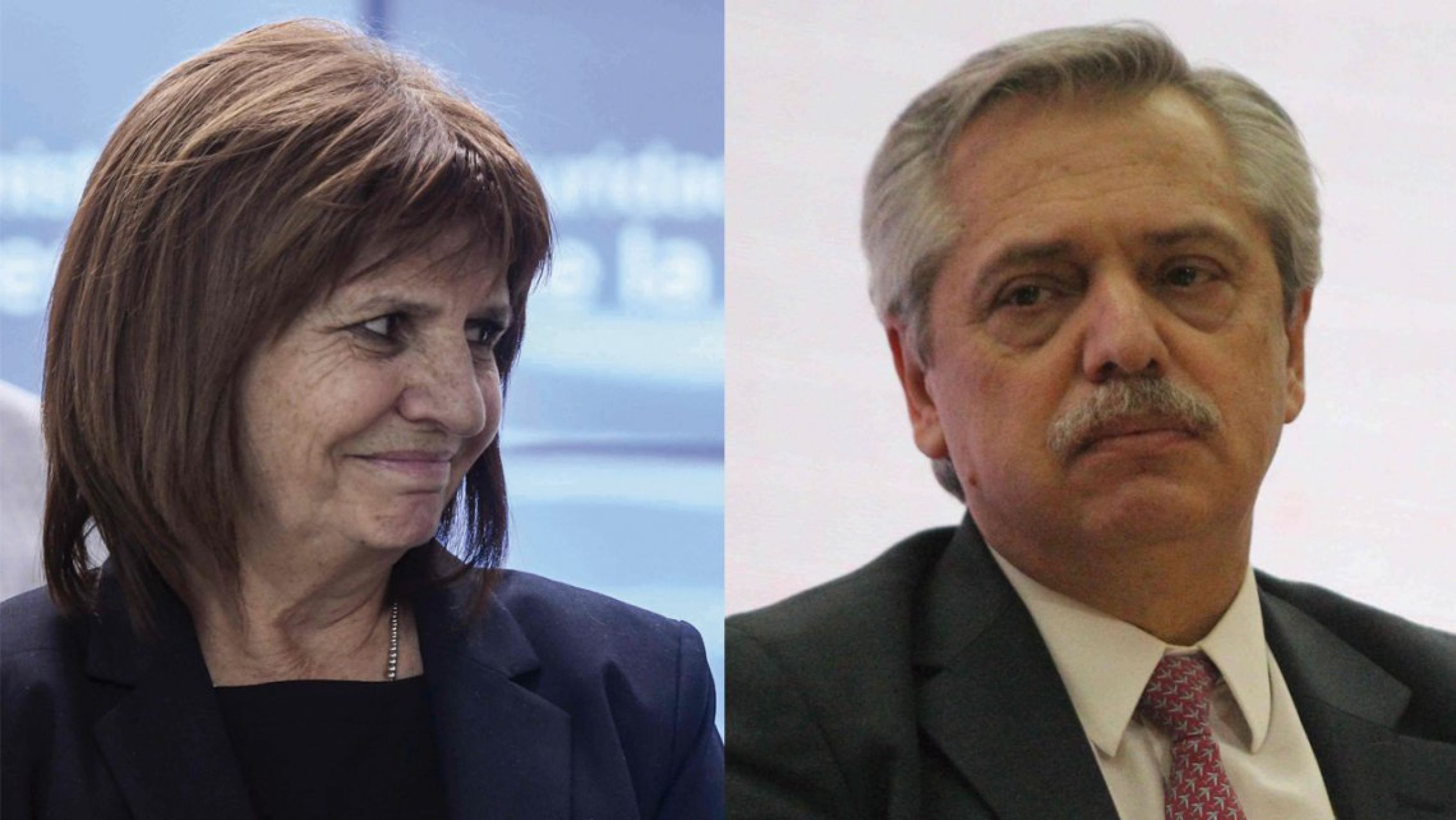 Patricia Bullrich le respondió a Alberto Fernández: "Con usted, los narcos y chorros, de fiesta"